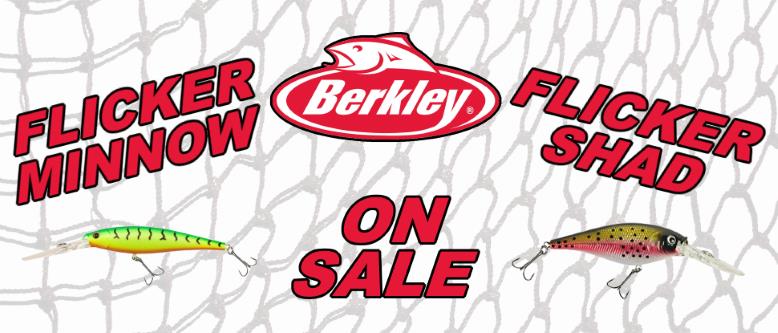 Berkley Flicker Minnows & Shads On Sale