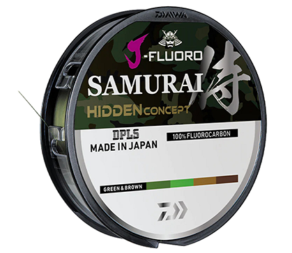 Daiwa j-fluoro samurai skjult fluorcarbon linje