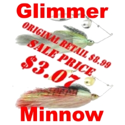 TFO Glimmer Minnow Spiinerbaits On Sale